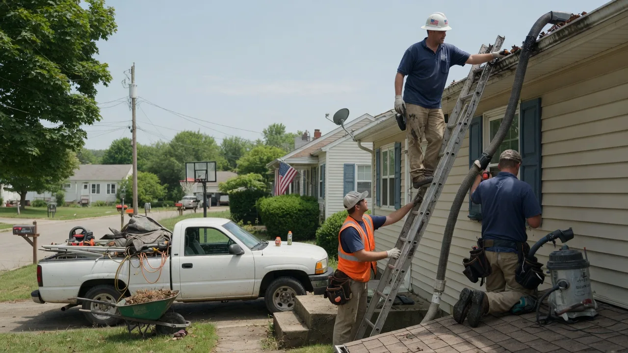 Gutter Installation in Schneider, IN near me